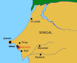 Chambres d'hôtes à Nianing au Sud de Dakar